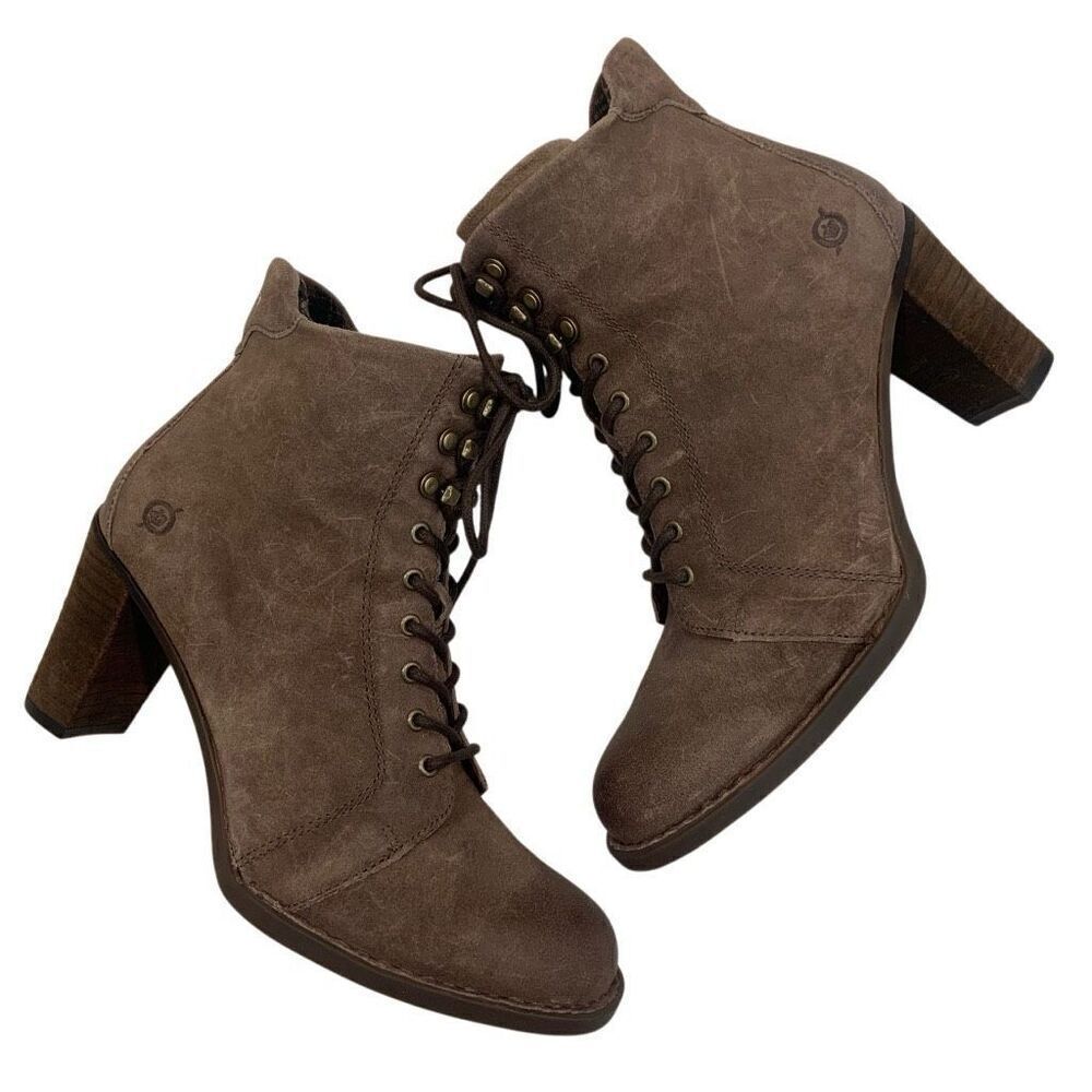 BORN Goslyn Lace up Booties